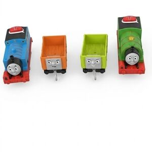 Thomas & Friends TrackMaster Motorized Train Lot - Thomas, Percy & 2 Troublesome